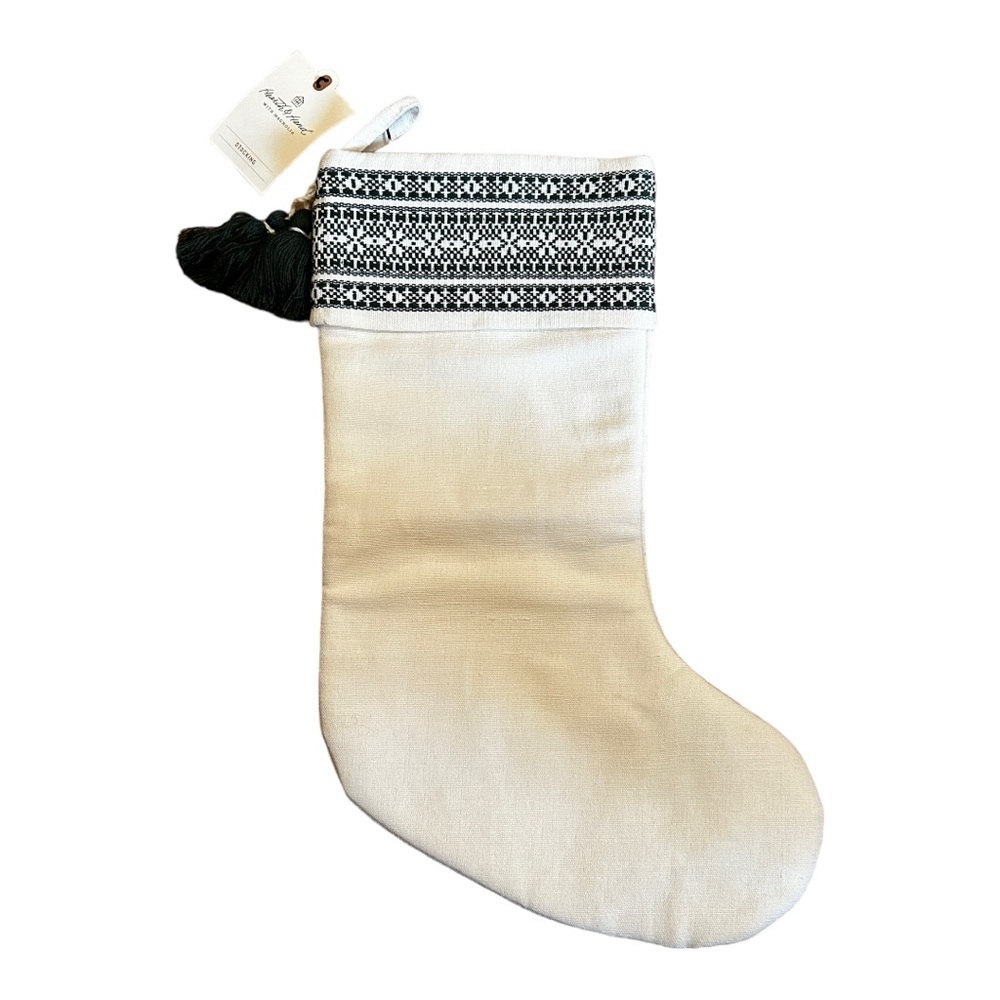 Hearth & Hand with Magnolia Christmas Stocking nwt